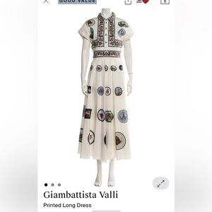 READ ——>> ISO a Giambattista Valli Printed Mosaix Dress - White and Multicolor 6